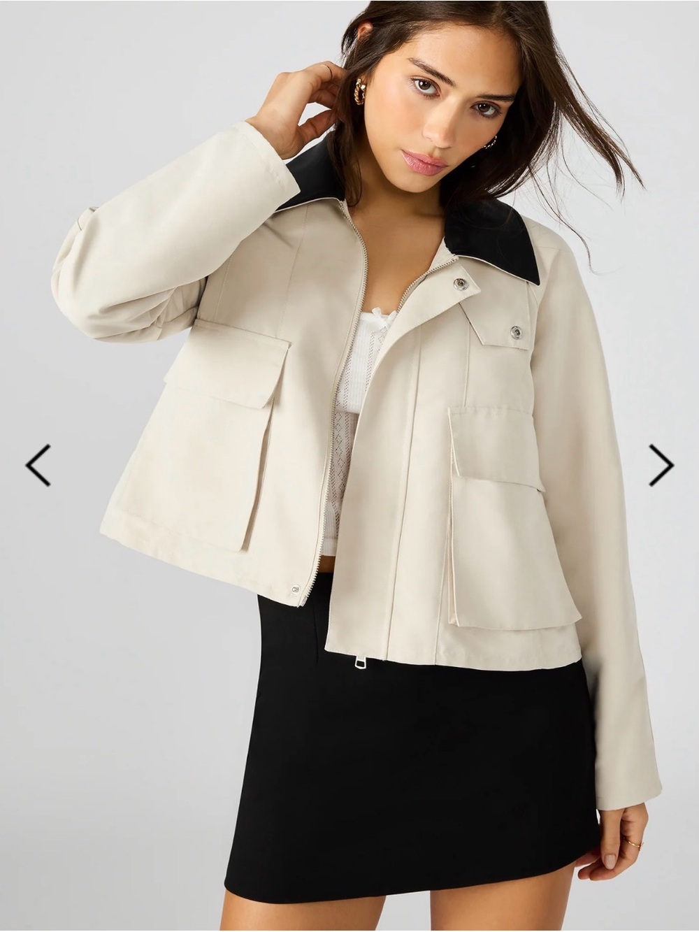 Steve Madden JUSTINA BARN JACKET OATMEAL